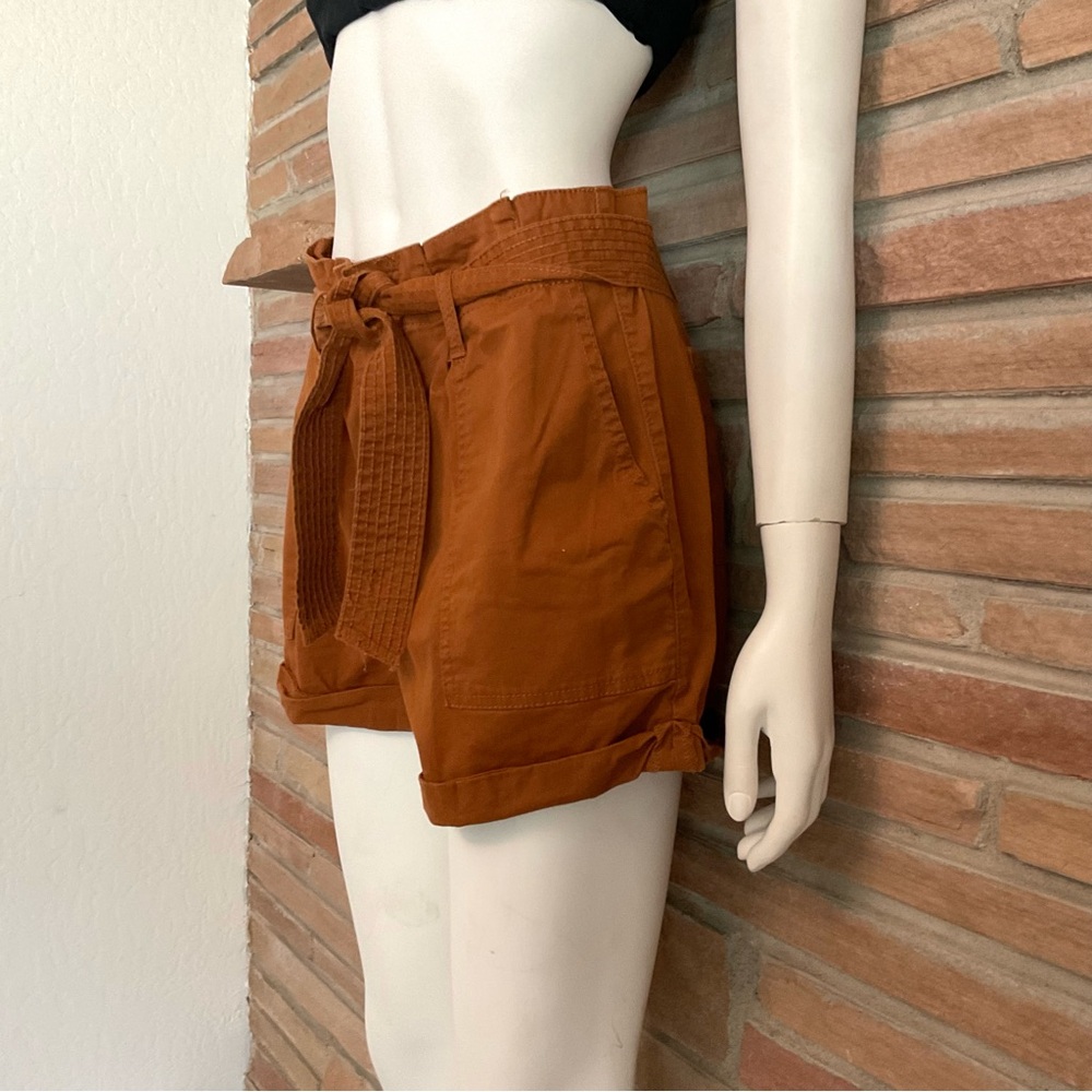 High Rise Belted Shorts - Picture 3 of 8